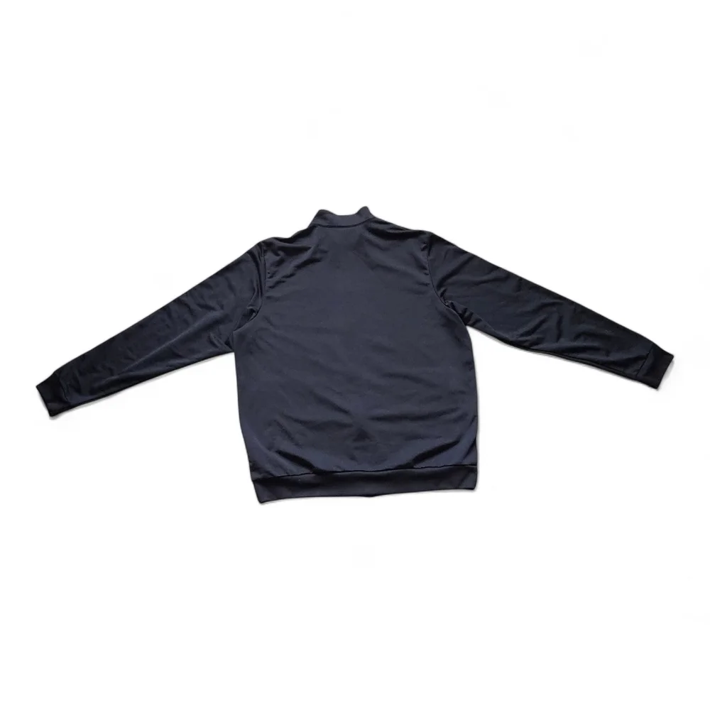 Adidas Men’s Black Full-Zip Athletic Track Jacket Size XL